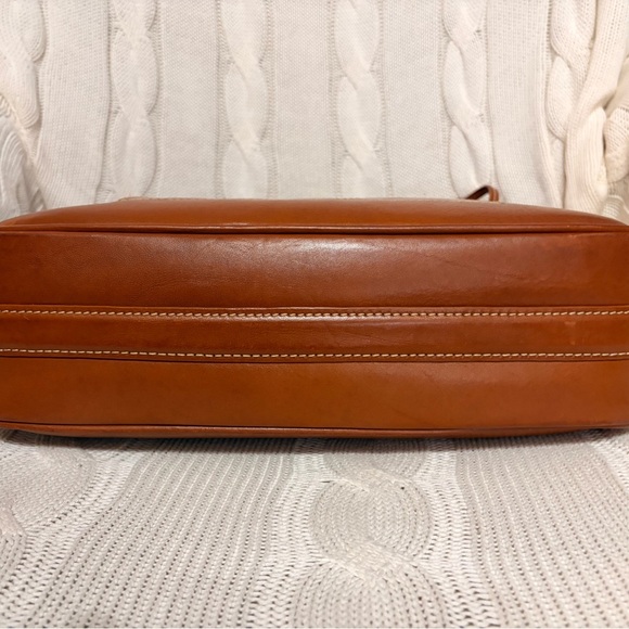 Dooney & Bourke Chestnut Toscana Florentine Leather Shoulder Bag - Picture 4 of 12